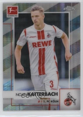 2020 Topps Chrome Bundesliga Prism Refractor /199 Noah Katterbach #52 Rookie RC - Image 1 of 2