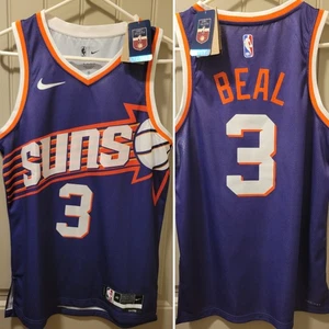 Phoenix Suns Jersey Mens 40 Small Purple Nike Dri-Fit Bradley BEAL Swingman HWC - Picture 1 of 10