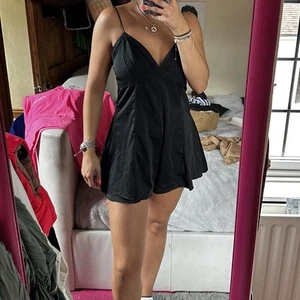 Stunning Motel Rocks black satin playsuit - Picture 1 of 3
