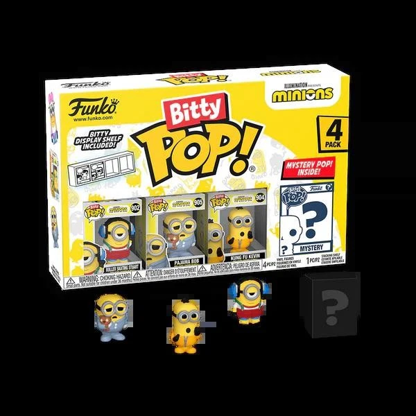 Minions Funko Bitty POP! 4-Pack Series 3