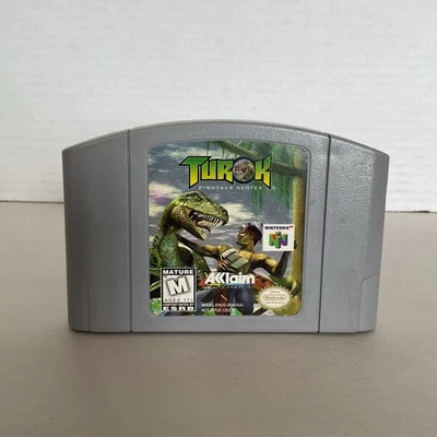 Carro TUROK Dinosaur Hunter solo Nintendo 64 (N64) Foto 1 de 4