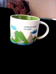 Starbucks Vancouver Island You Are Here YAH Series 14oz Kaffeebecher 2015 - Bild 1 von 4