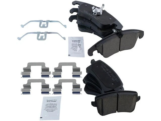 Brake Pad Set For 2008-2017 Audi A5 Quattro 2009 2010 2011 2012 2013 RB492XQ — 第 1/1 张图片