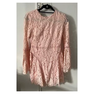 Pink Lace Do+Be Dress Size Small - Picture 1 of 6