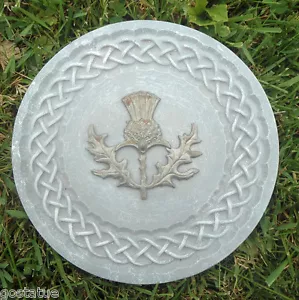 Stampo cardo celtico placca stampo plastica gesso calcestruzzo fusione 10" x 3/4" - Foto 1 di 2