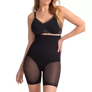 NWT Honeylove Super Power Short HLSW03 Vamp Black Size 1X Shapewear NO Straps - Picture 1 of 8
