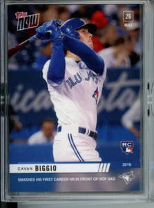 2019 Topps Now CAVAN BIGGIO #284 RC Rookie 1st Home Run - Picture 1 of 1