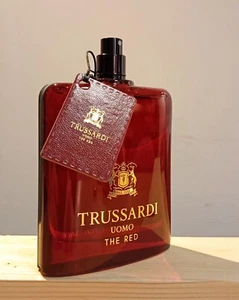 TRUSSARDI UOMO The RED 100ml NEW, Never Used, No Box No Cap, See Description. - Imagen 1 de 4