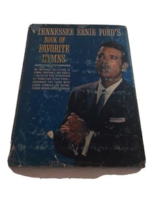 Tennessee Ernie Ford Buch 118 Lieblingshymnen mit Noten 1962 Hardcover  - Bild 1 von 7