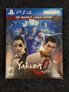Yakuza Zero 0 The Business Launch Edition PS4 Complete CIB - Picture 1 of 8