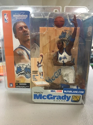 TRACY McGRADY, Orlando Magic, Series 2 McFarlane Figure, New in Box C88 Cover