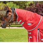 WeatherBeeta ComFiTec Classic 0g Turnout  Horse Rug Neck Cover - Red/Silver/Navy