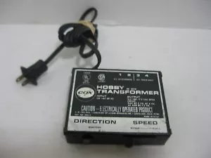 Ho Model Train Cox Hobby Transformer #62 2010 Input 120V Ac 60Hz - Picture 1 of 9