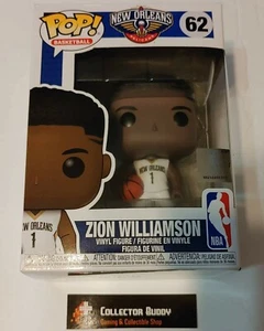 Funko Pop! Basketball 62 Zion Williamson New Orleans Pelicans NBA Pop Vinyl - Foto 1 di 1