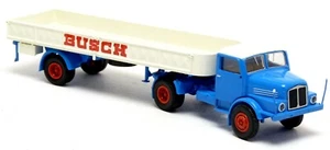 Brekina 71404 IFA S 4000 H3A pianale autoarticolato circo bush camion DDR H0 1:87 - Foto 1 di 3