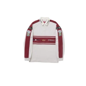 In-Hand Supreme Chest Stripe Rugby White Size: XL - Picture 1 of 5