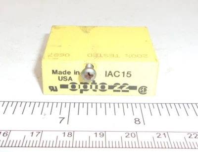 OPTO 22 OPTO22 IAC15, I/O MODULE 5 PIN 15MA, 2131A
