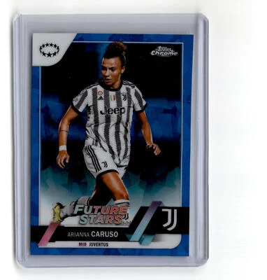 Arianna Caruso 2021-22 Topps Chrome Sapphire UEFA Women's Soccer #59 RC - Image 1 of 2
