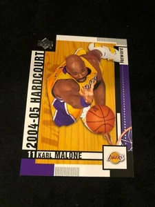 KARL MALONE 2004-05 Upper Deck Card #37 Hardcourt Lakers - Picture 1 of 2