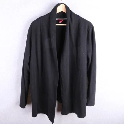 Merona Black  Long Sleeve Sweater Cardigan Women's 2 - Image 1 of 4
