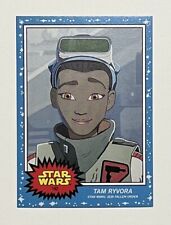2020 Topps Star Wars Living Set Card #143 Tam Ryvora PR 1,130 Resistance
