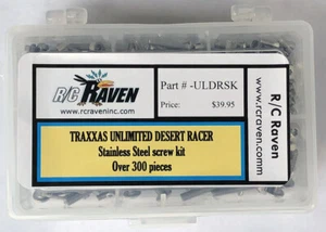 RC Raven Traxxas Unlimited Desert Racer 300 + Piece Stainless Steel Screw kit - Picture 1 of 2