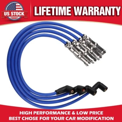 27588 New Ignition Spark Plug Wire Set For 2001-2010 Volkswagen Jetta Golf 2.0L - Image 1 of 4