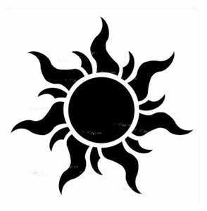 Sun Tribal Vinyl Decal for Car laptop Window Bumper Wall Truck - Picture 1 of 13