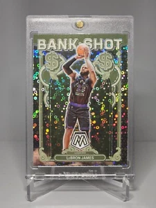 Mosaico 2023-24 LeBron James Bank Shot Fast Break Silver Prizm #13 Lakers - Foto 1 di 2
