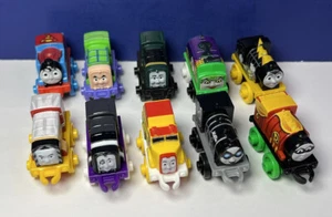 Lot of 10 Thomas the Train & Friends MINIS Miniature Train Engines 2014, Mattel - Picture 1 of 9