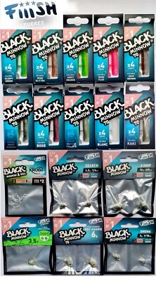 Fiiish Black Minnow №1 Bodies 7cm. Angeln,Hechtköder,Gummifisch, Forelle, Barsch - Bild 1 von 4