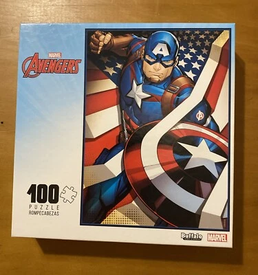 Buffalo Games The First Avenger 100 Piece Jigsaw Puzzle - Image 1 of 4