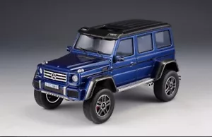 1/43 scale MERCEDES-BENZ G550 4x4² W463 2015 Blue GLM205704 Limited 123 of 199 - Picture 1 of 3