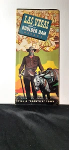 Las Vegas and Boulder Dam Original 1939 Travel Brochure w/Foldout Map - Picture 1 of 19