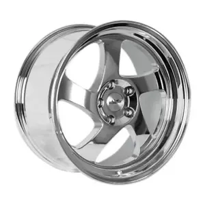 (1) 18x8.5 +35 Whistler KR1 5x100 Chrome Wheel - Picture 1 of 2