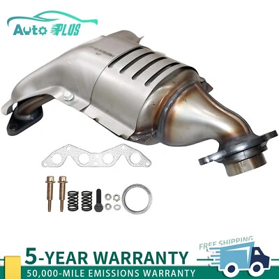 Front Catalytic converter for Honda Civic DX/GX/HX/LX 1.7L 2001 2002 2003-2005 Foto 1 de 4
