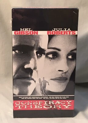 Conspiracy Theory VHS Mel Gibson Julia Roberts Patrick Stewart Foto 1 de 4