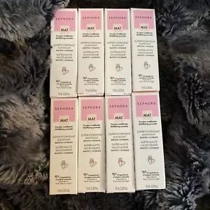 8x Sephora Super Matte Moisturizer MAT .33 fl oz Travel Size - Picture 1 of 2