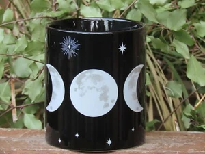 Triple Moon Goddess Black/White Ceramic Mug ~ Coffee Tea Mug With Gift Box - Bild 1 von 12