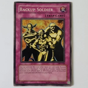 Backup Soldier - PSV-028 - HP - Super Rare - Unlimited - Yugioh - 1996 - Picture 1 of 2