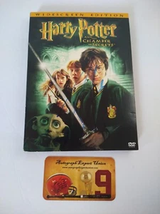 Cubierta de DVD firmada automáticamente por Daniel Radcliffe Harry Potter y la cámara secreta - Imagen 1 de 10