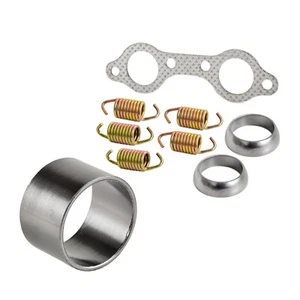 Muffler Pipe Gasket Spring Rebuild Kit For Polaris RZR S 800 #5811511 #3610047 - Picture 1 of 12