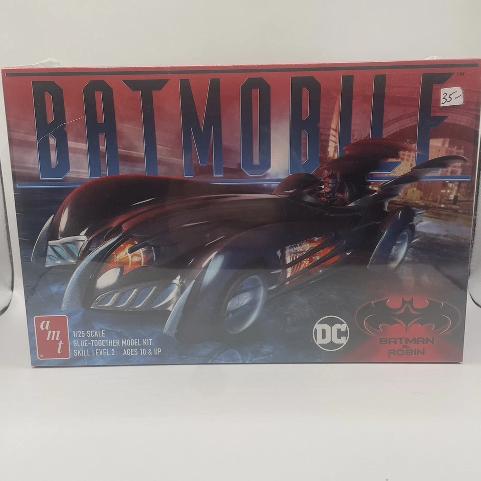 AMT Batman & Robin Movie Batmobile 1:25 Scale Plastic Model Car Kit - Image 1 of 1