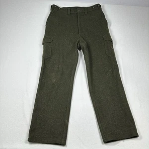 CC. vintage Pantaloni cargo Filson 100% lana vergine Mackinaw stile 87 Field 36 x 30 - Foto 1 di 9