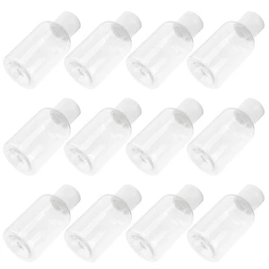 Botella de viaje de 12 piezas botellas de líquido recipientes pequeños muestra vacía - Imagen 1 de 12