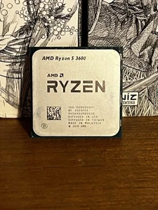 Socket AMD RYZEN 5 3600 6 núcleos 3,6 GHz AM4 65W solamente CPU - Imagen 1 de 2