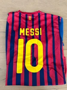 Nike Lionel Messi FC Barcelona Jersey 2011-2012 Mens Size XL Home kit La Liga - Picture 1 of 5