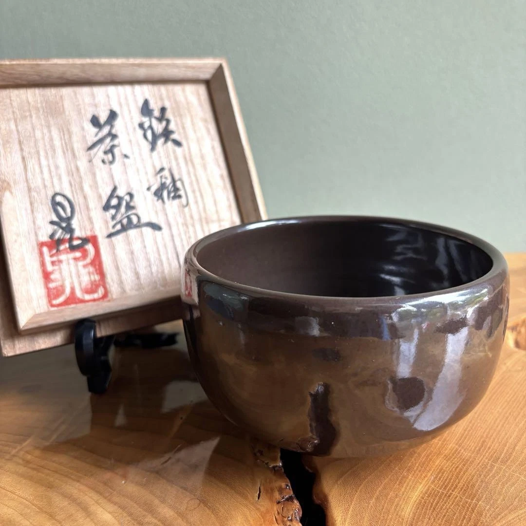 ♥大変に古い 信楽 茶碗 無銘 桐箱付き 骨董品 ♥大変に古い 信楽 茶碗