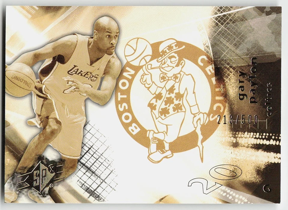 2004-05 SPx #6 Gary Payton BASKETBALL Boston Celtics - Image 1 of 2