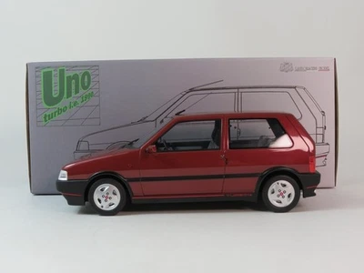 Laudoracing Fiat Uno Turbo I.E. 1.4 rosso shiraz 1990 1/18 LM200F - Immagine 1 di 4